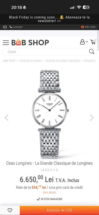 longines la grande classique quartz 26 mm