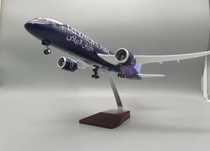 47 CM UNICA macheta business de avion Boeing 787 Dreamliner Riyadh Air