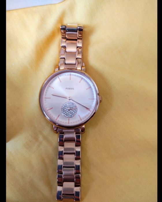 Ceas Fossil Damă ES4438 Gold Rose 30-38mm