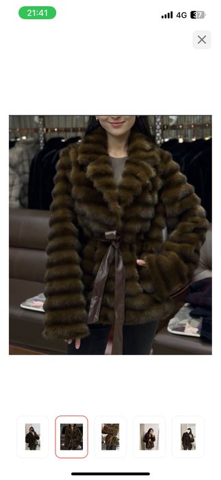 Эко шуба новая 46 размер