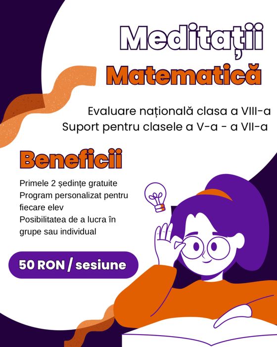 Meditatii Matematica Evaluare Nationala