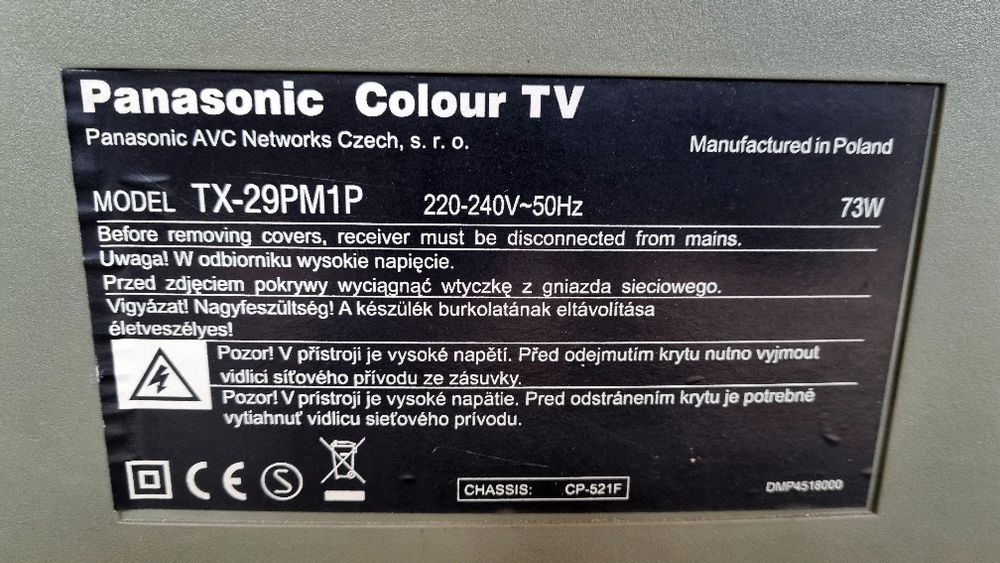 Vând televizor pentru piese!