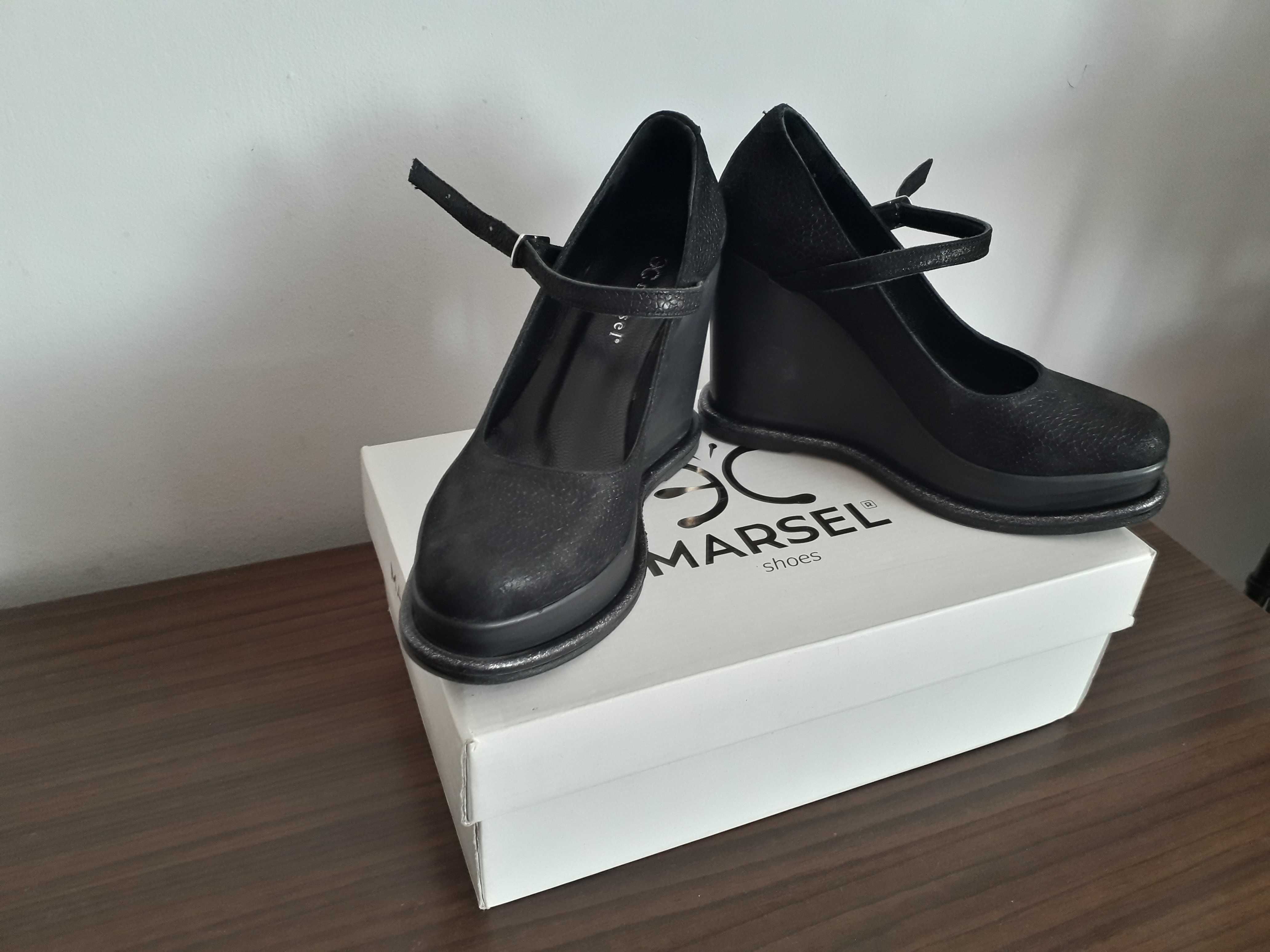Продам женские кожаные туфли марки MARSEL 34 РАЗМЕР