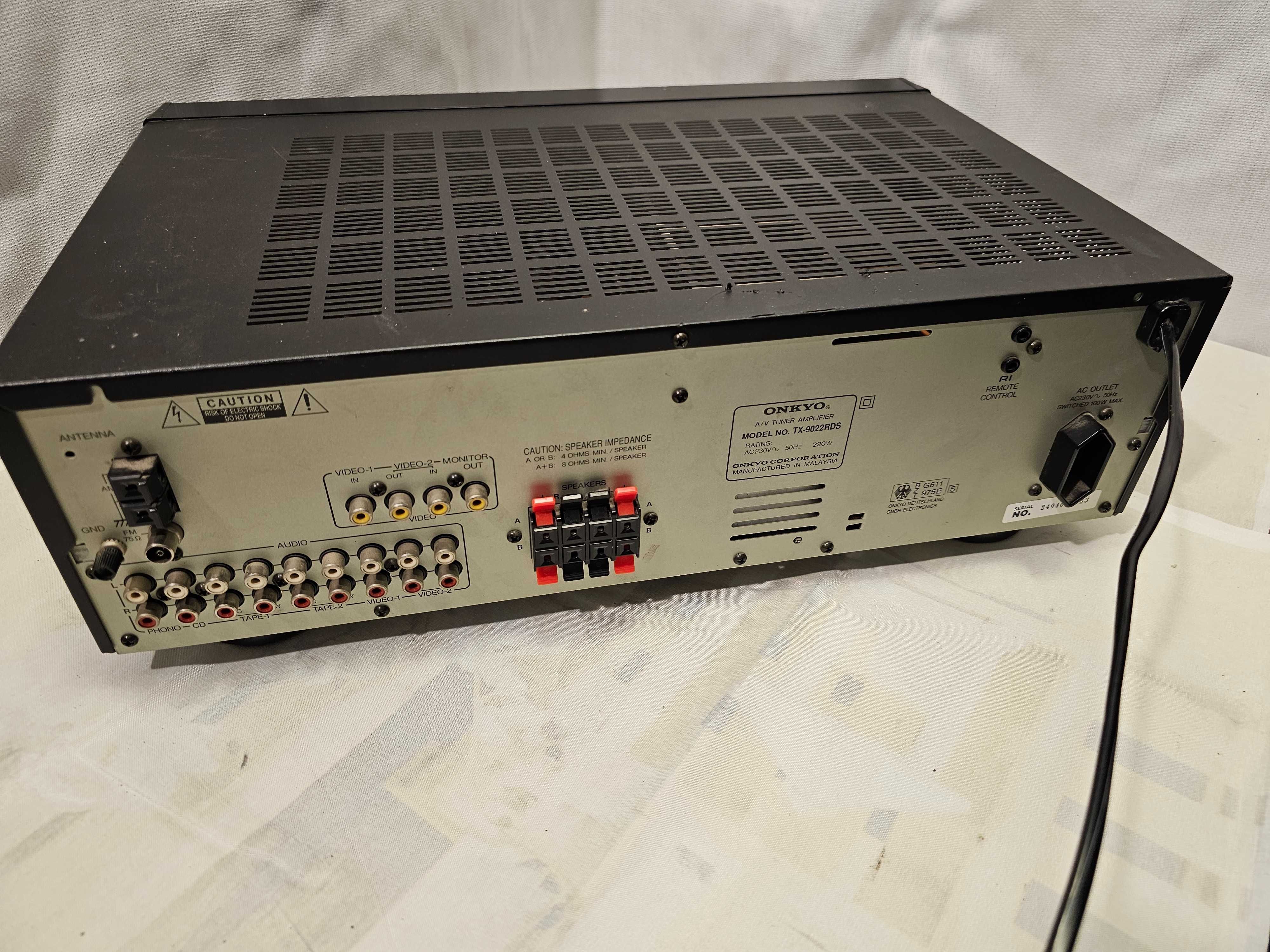 Statie Onkyo TX-9022 RDS reciver 2 x 100W 4 ohm