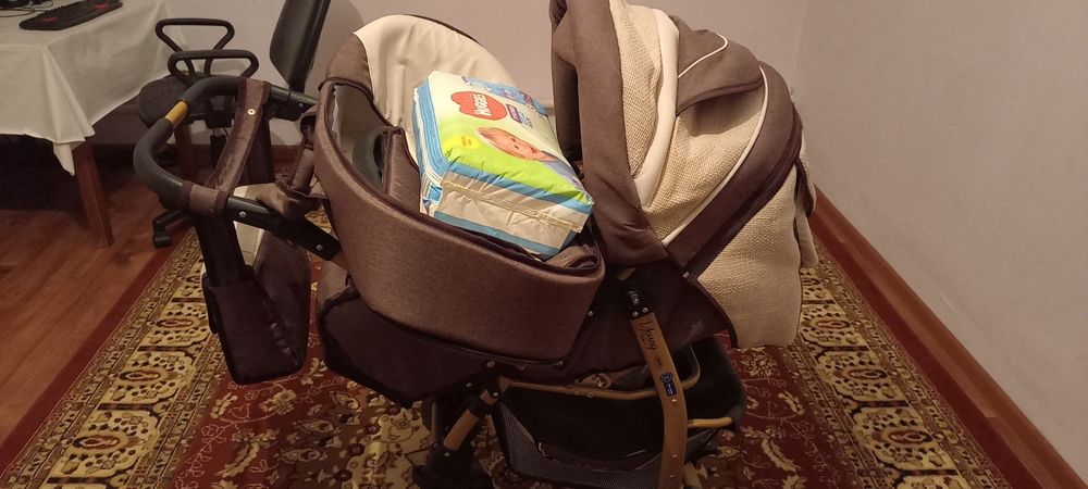 Большая Новая Коляска. Хагис для мальчика 5 в подарок!