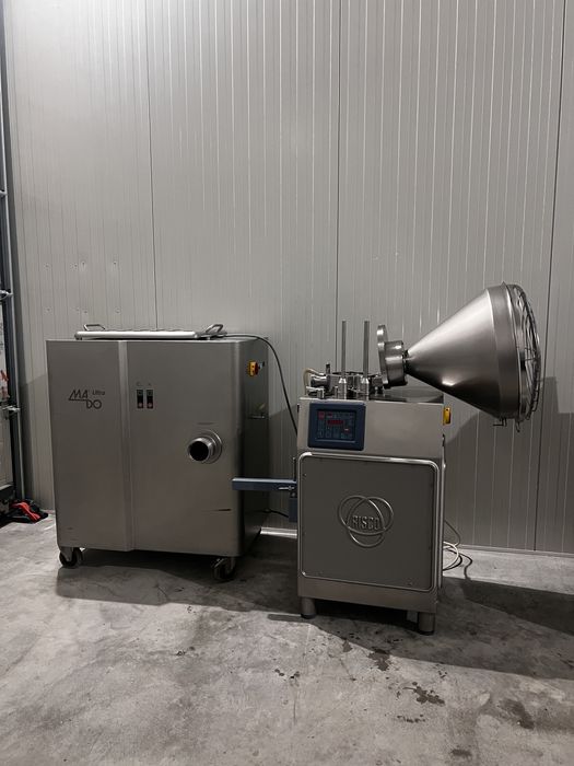Sprit cu vacum risco handtmann masa inox malaxor vakum