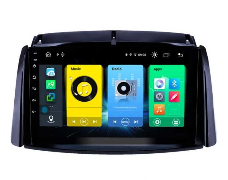 9-инчова мултимедия с рамка Renault Koleos (2006–2017) подарък камера