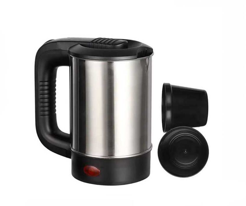 Електрическа кана за кола, Чайник, 12V, 24V, 0.500l, 250W, 2 чаши