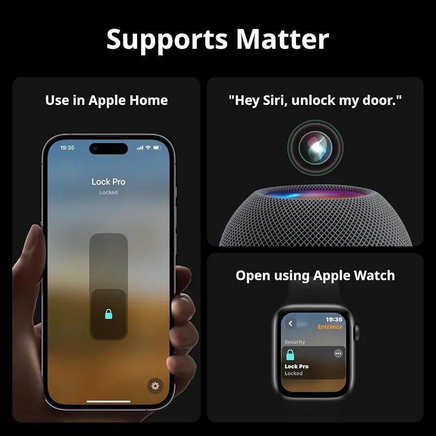 SwitchBot WiFi Smart Lock Pro Електронна смарт брава ключалка резе