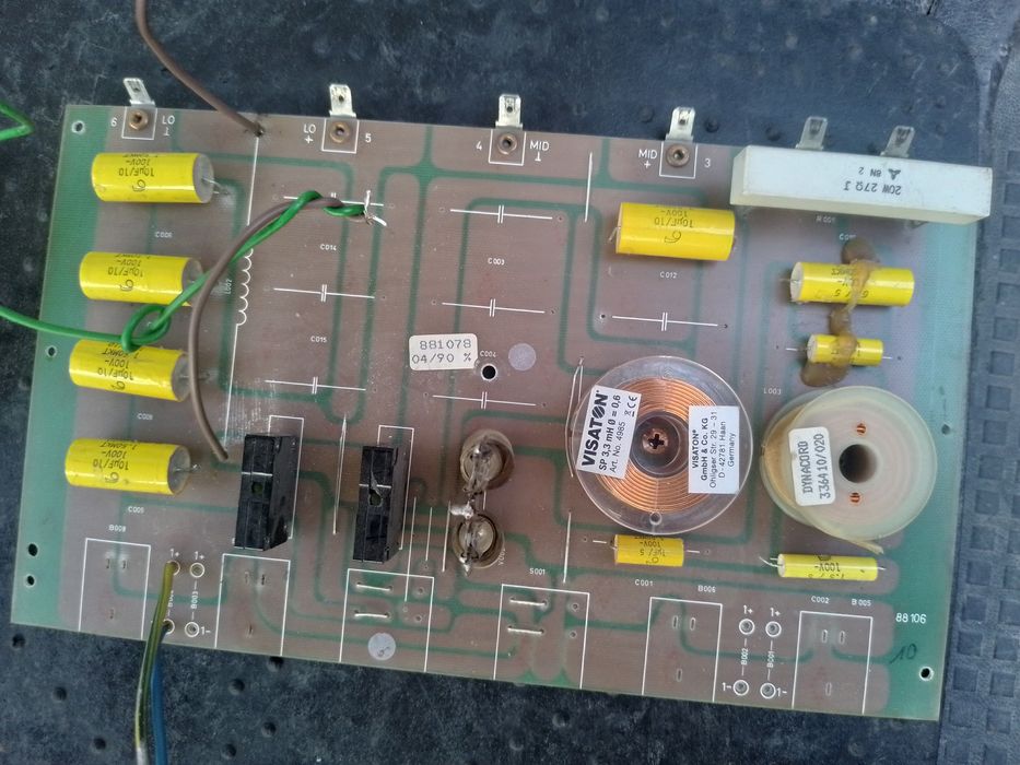 Филтри, трилентови, от DYNACORD PFE 15-3