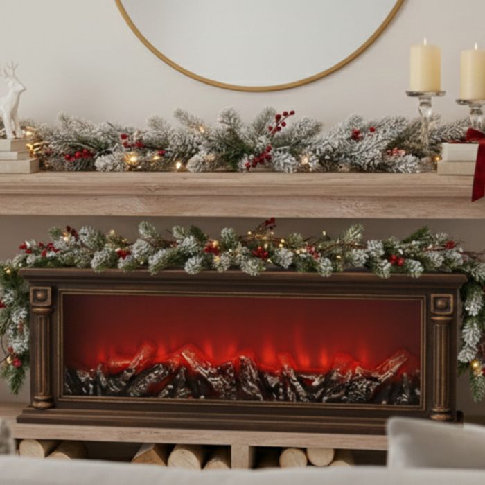 LED камина с ефект на жар – уют и атмосфера без дим и огън