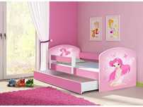 Pat fetite 80x160 cm personalizat cu numele Irina
