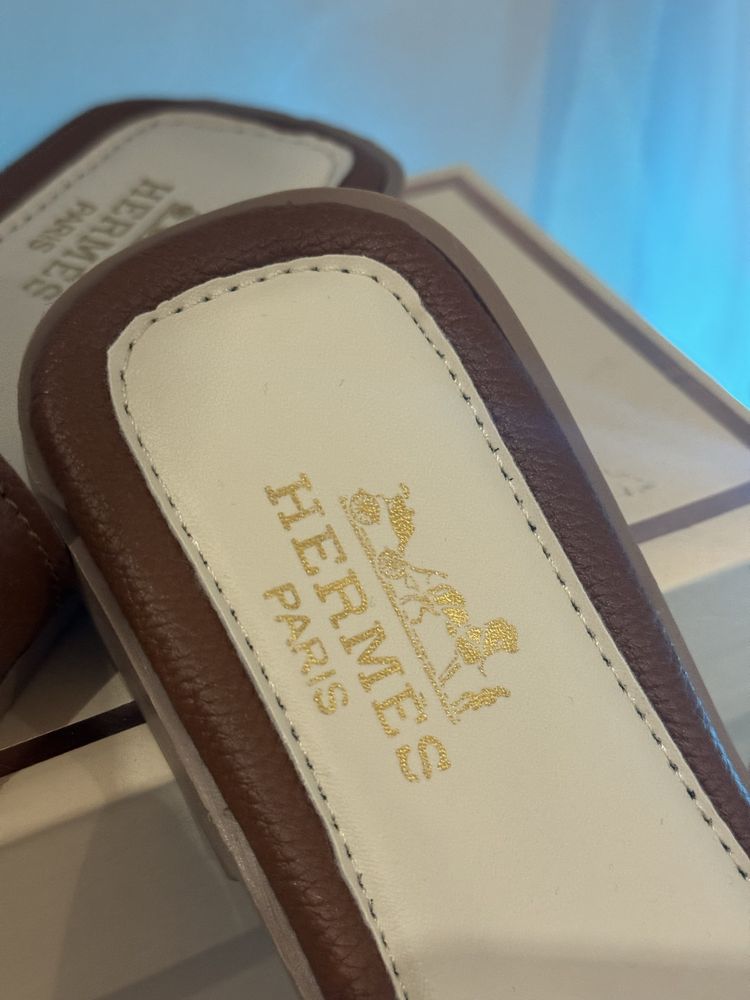 Дамски чехли Hermes - размер 39
