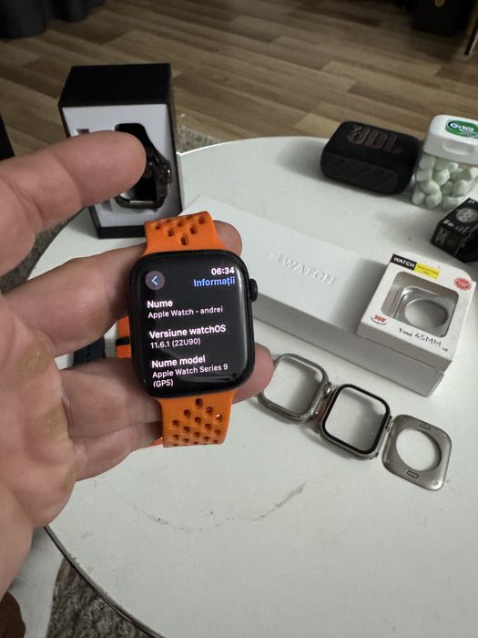 Apple watch seria 9 45mm