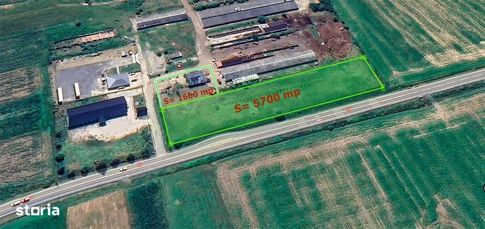 Teren intravilan, 7300 mp  in Saros pe Tarnava, DN 14