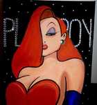 Tablou Jessica Rabbit cu pietre Swarovski