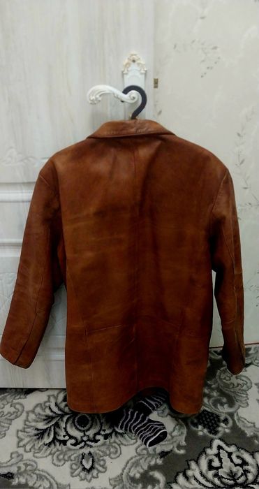 Натуралный кожа кастюм