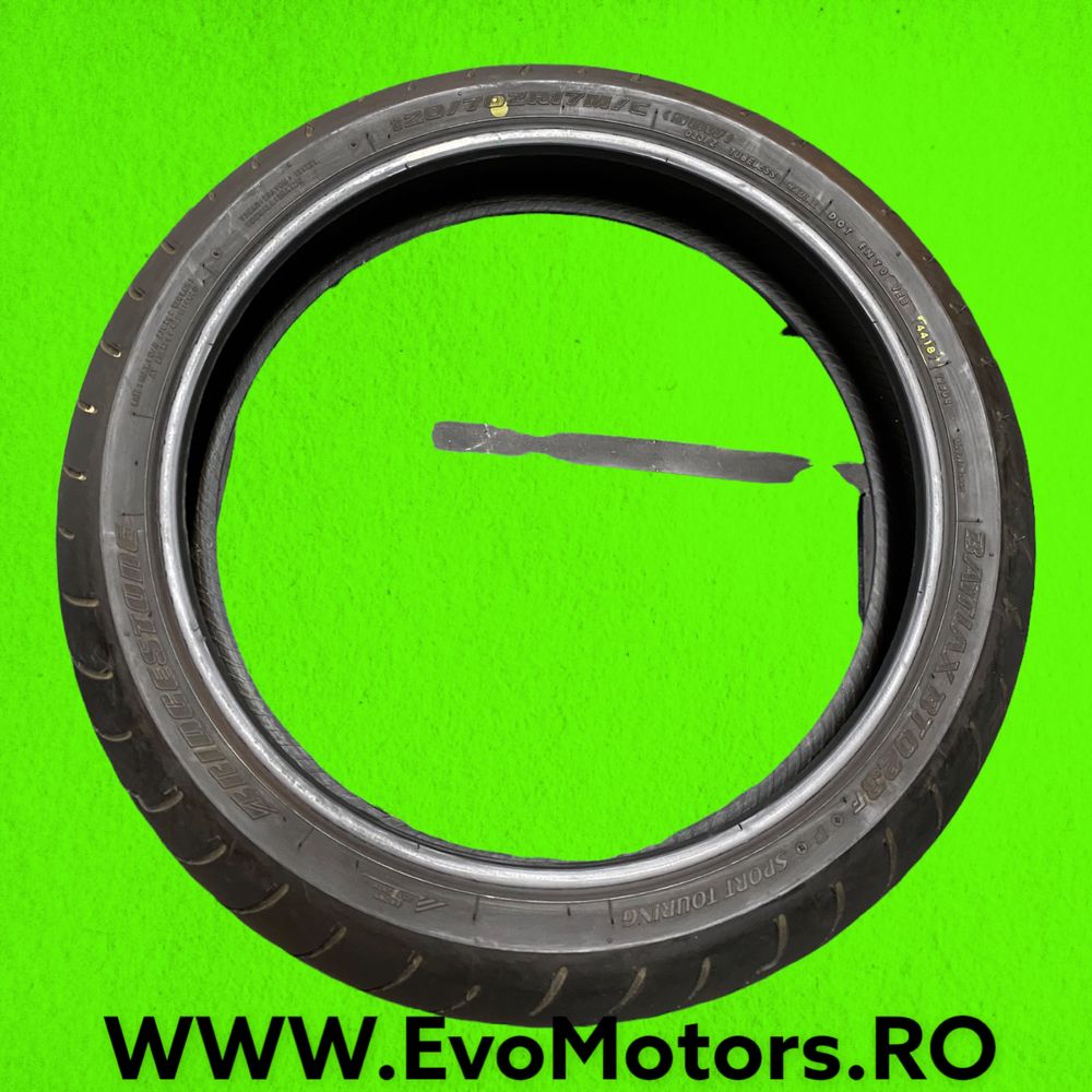 Anvelopa Moto 120 70 17 Bridgestone Bt023 2018 85% Cauciuc C316