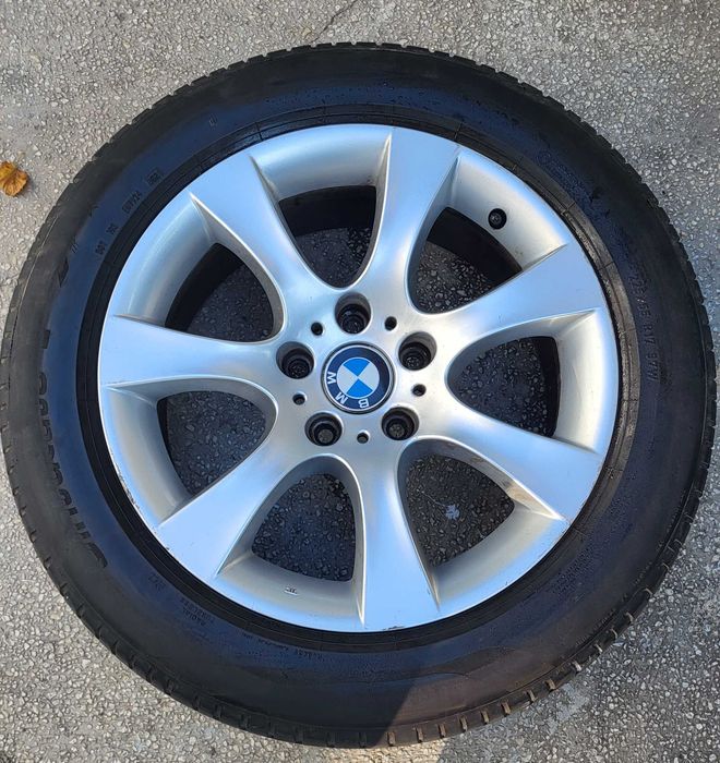 Vând jante Bmw R17 plus cauciucuri