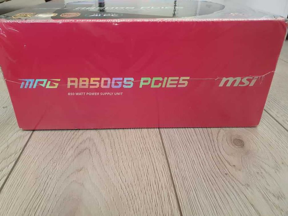 Sursa PC Desktop MSI MPG A850GS 850W Gold Sigilata ATX 3.1 PCIe 5.1