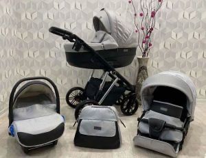 Set Carucior Krausman Lexxo Grey-Black