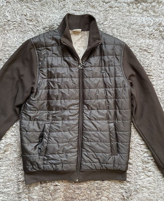 Geaca originala Lacoste matlasata/imblanita L maro