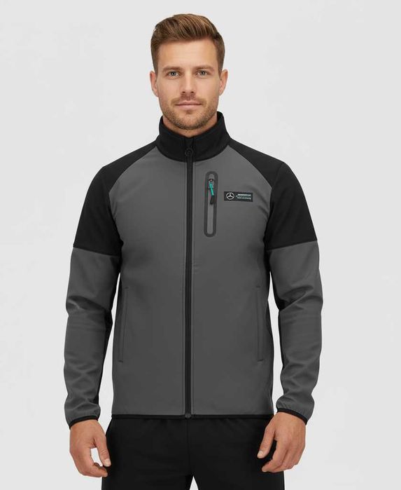 Mercedes AMG F1 Softshell - Оригинално мъжко софтшел яке