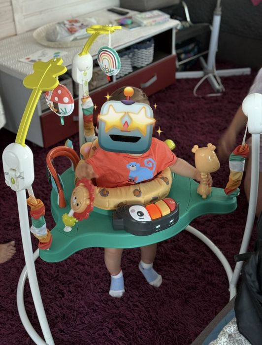 Бебешко бънджи Fisher Price, Леопард