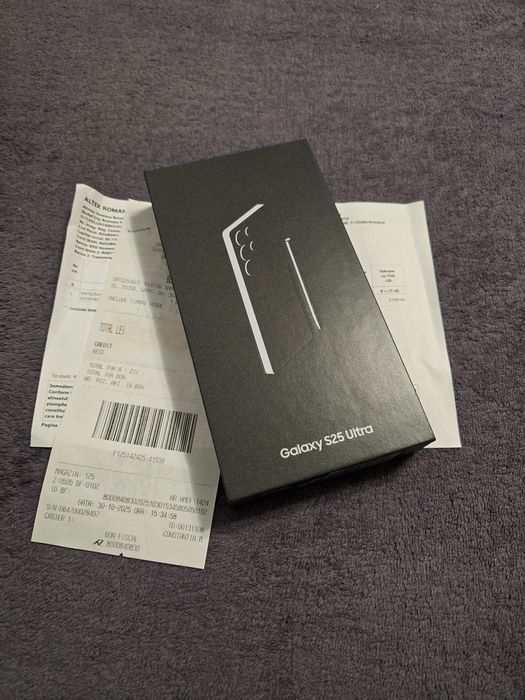 Vand/Schimb Samsung S25 Ultra/Sigilat/Factura/Garantie