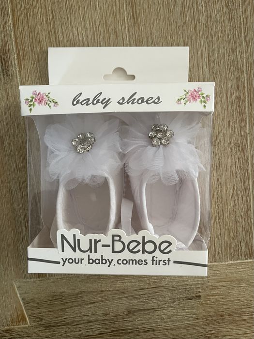 Rochiță cu bandană și încălțăminte fetiță, mărime 6-9 luni