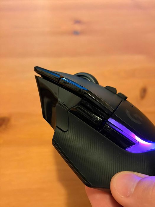 Mouse gaming Logitech Lightspeed G502 X Plus, Wireless, RGB, Negru