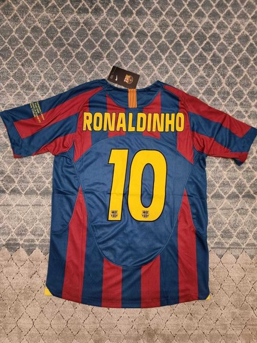 Tricou Ronaldinho Barcelona 2005 2006 editie finala Champions League