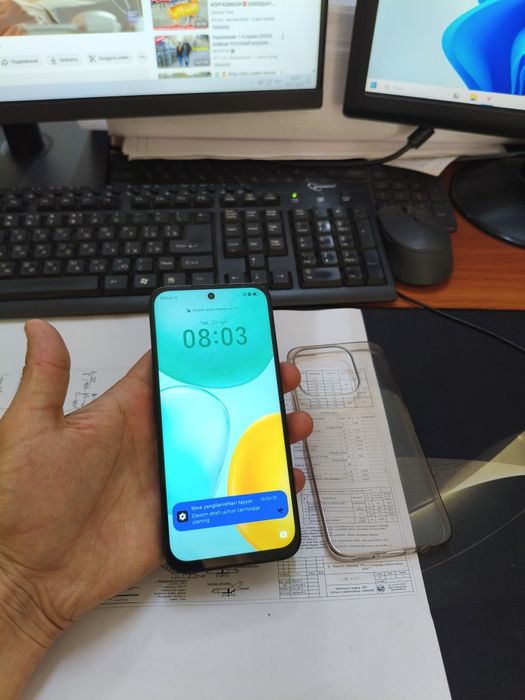 Honor X6c 6+6/128gb(2024)ideal ochilmagan usta kurmagan aybi yuq