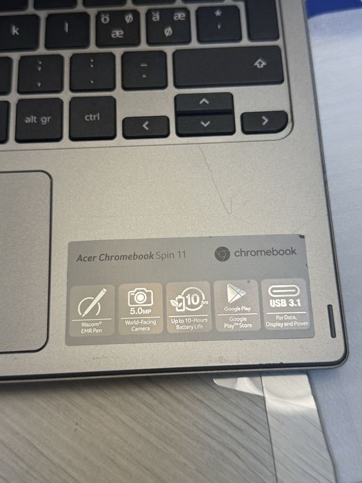 Vând/schimb  Laptop Laptop 3in1 16Gb acer Chromebook spin 11 Cu touch