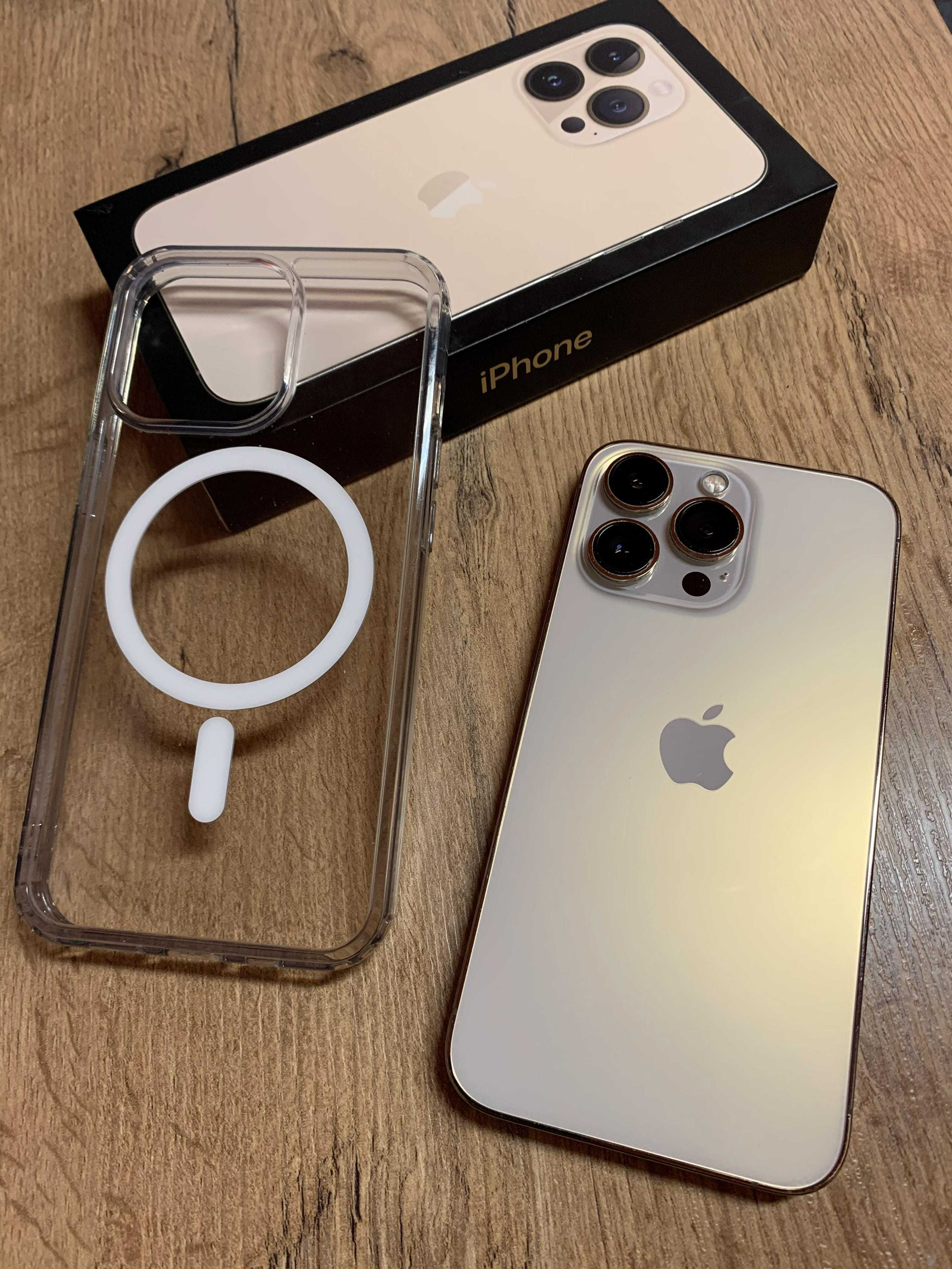 iPhone 13 Pro Gold 256GB si iPhone 12 ProMax 256Gb impecabile la cutie