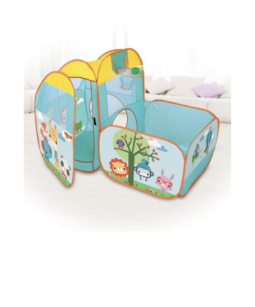 Детска палатка Fisher Price, Басейн, 25 топки, 55,51x27,56x40,16 см