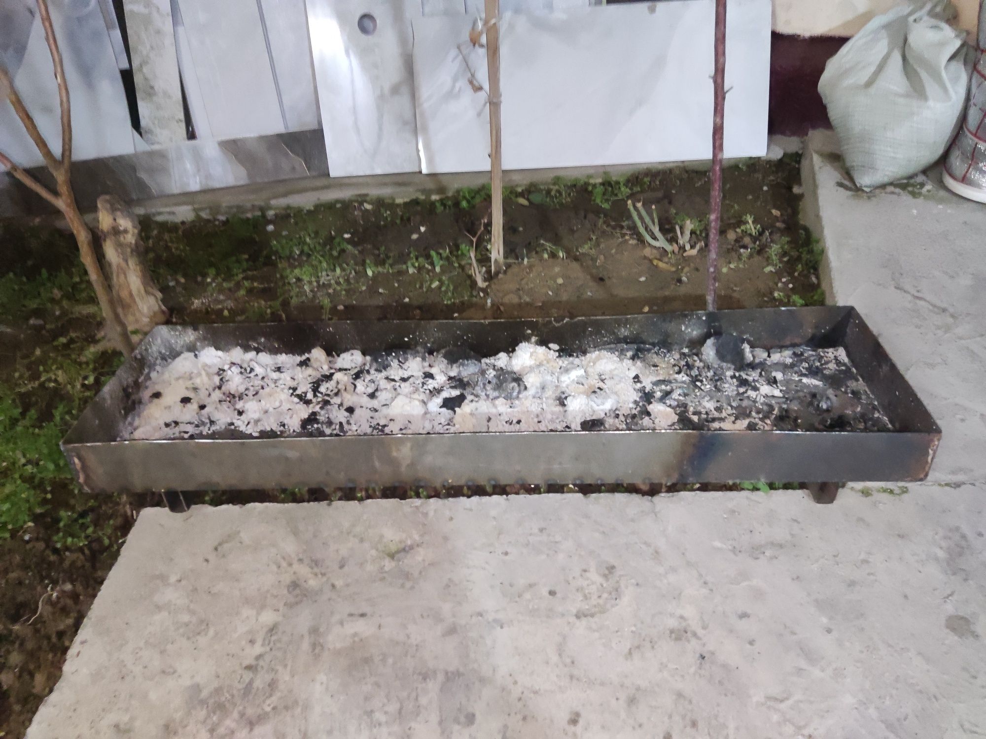 Shashlik uchun qo'ri