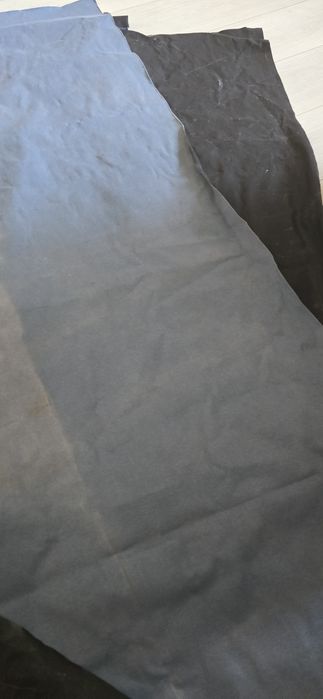 Vand o bucata piele ecologică 135x165 cm, culoare maro închis wenge