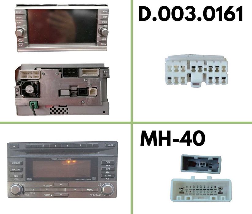 Subaru Impreza Forester 2008-2013, 9'' Навигация андроид, 9005