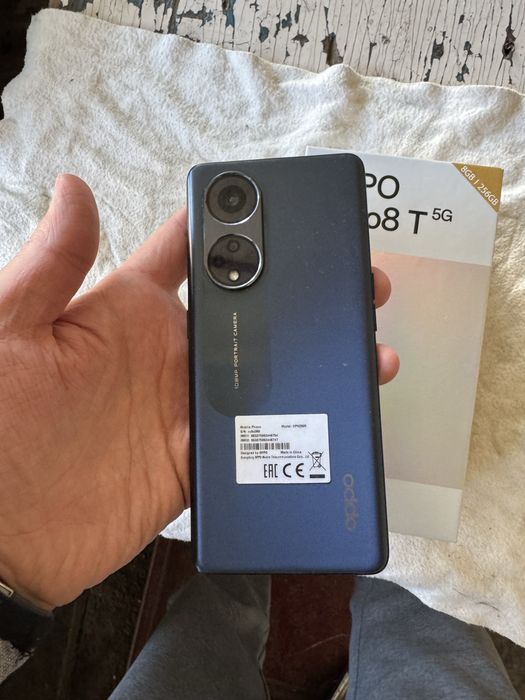 oppo reno 8t 5G pamit 8.256g holati ideal karopka dak bor