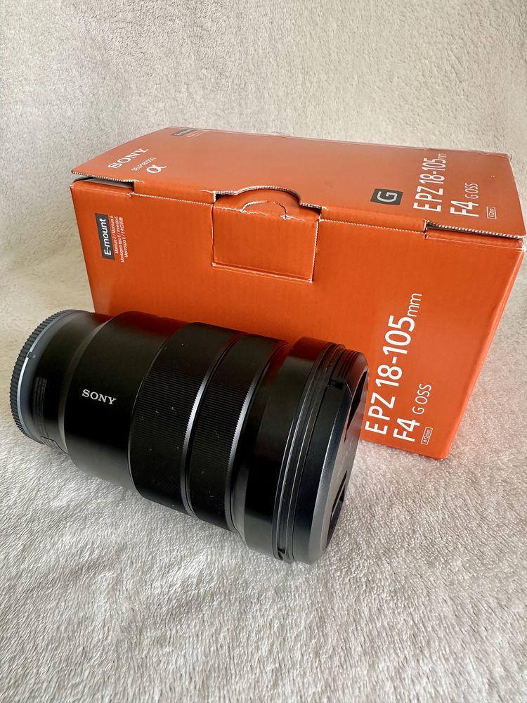 НОВ Обектив Sony SEL E PZ 18-105mm F/4 G OSS