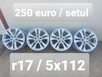 Jante aluminiu ORIGINALE r17 / Mercedes Vw Audi Skoda Seat / 5x112