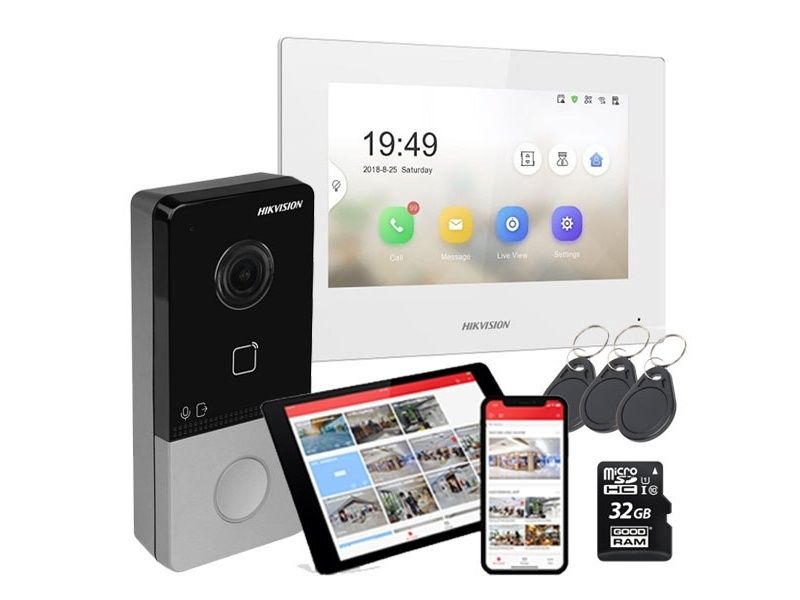 Damafon, kamera o‘rnatish,  tez va sifatli.