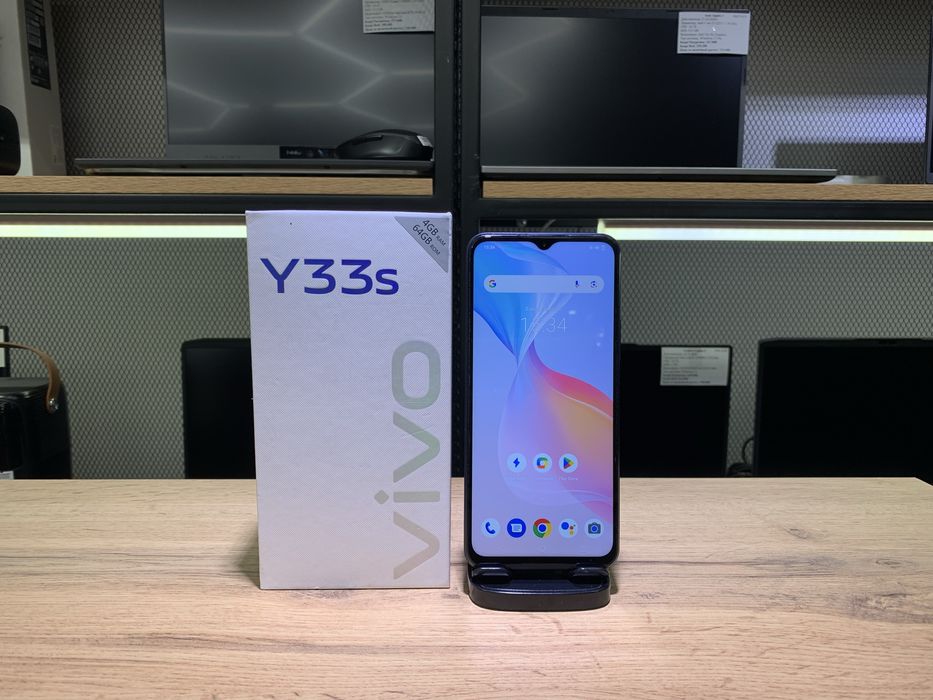 Vivo Y33s, 4/64 GB, V2109, черный, 10872/A10