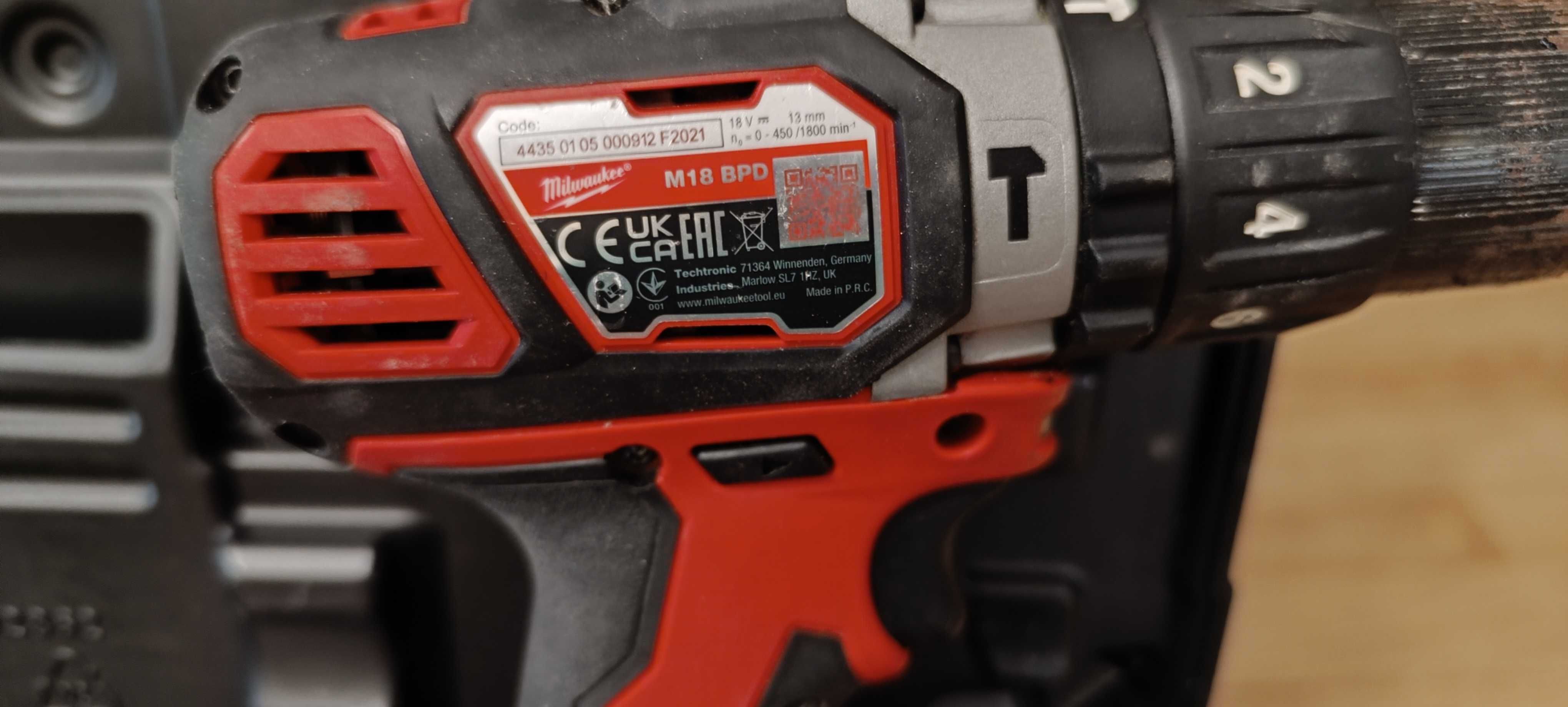 Milwaukee M18 BPD