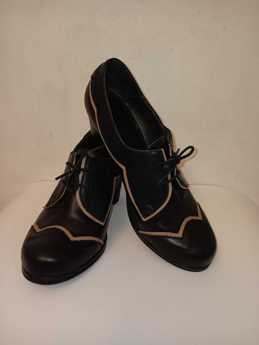 Испански обувки - естествена кожа