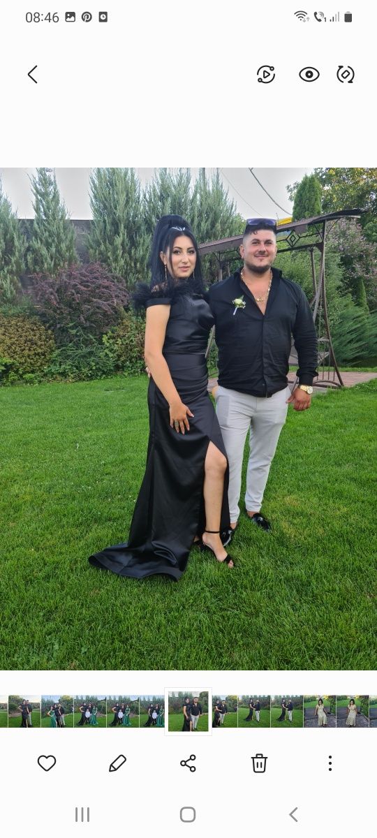 Rochie de seară cu trenă