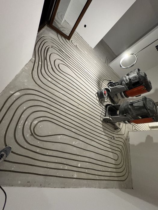 Incalzire in pardoseala prin canelare fara inaltare