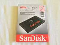 ssd 1 tb Sandisk Ultra 3D, sata 3, nou sigilat