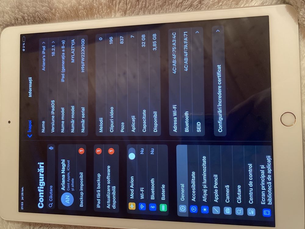 ipad 8th 2020 32GB